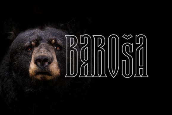 Baroša: The 3D Display Font That Adds Instant Dimension