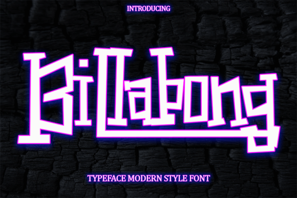 Billabong: The Street Art Font for Bold Branding