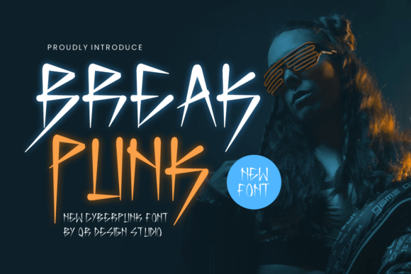 Break Punk: A Display Font with Unapologetic Attitude