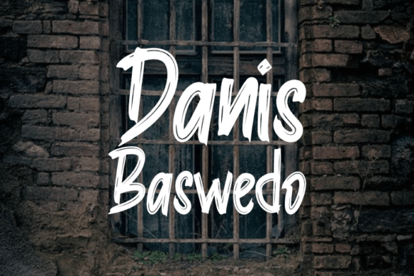 Dansi Baswedo: Crafting Visual Stories with Distinctive Display Font