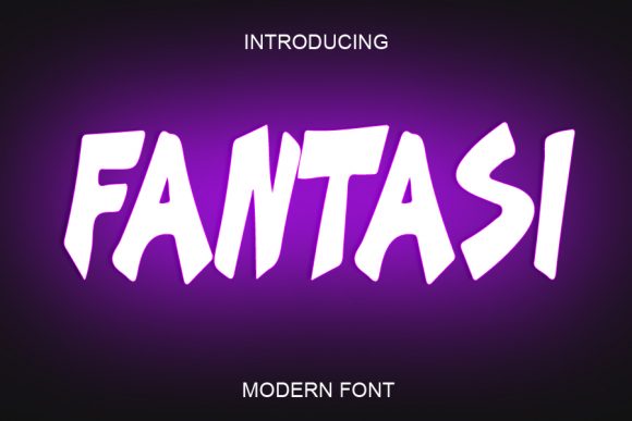 Fantasi: A Cool and Futuristic Display Font for Creative Projects
