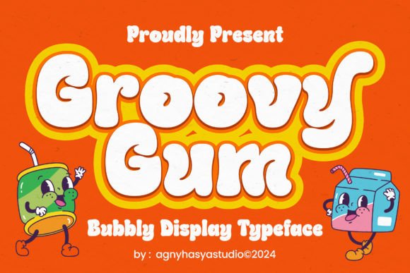 Groovy Gum: The Playful Font That Makes Designs Pop