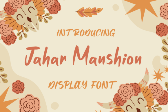 Jahar Mansion: A Display Font That Brings Joy to Every Design