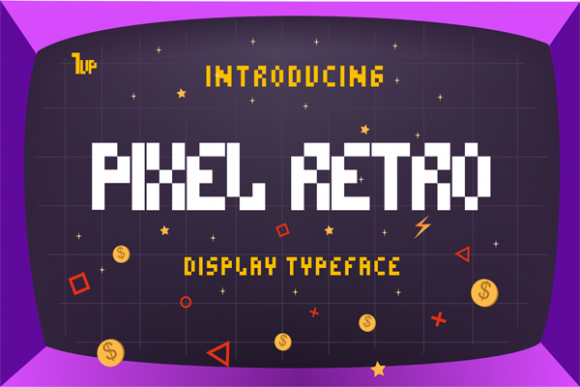 Pixel Retro: The Display Font That Brings Nostalgia to Your Brand