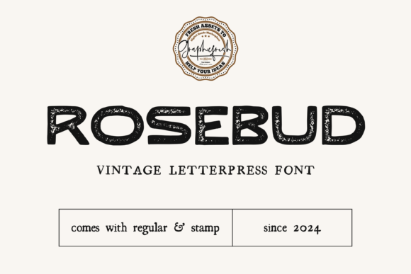Rosebud: The Vintage Font That Feels Like a Handwritten Letter