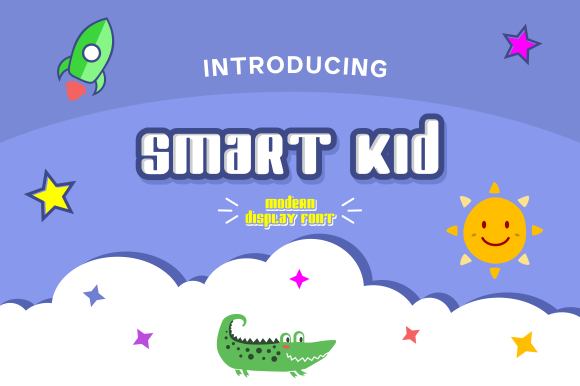 Smart Kid: The Playful Display Font for Modern Brands