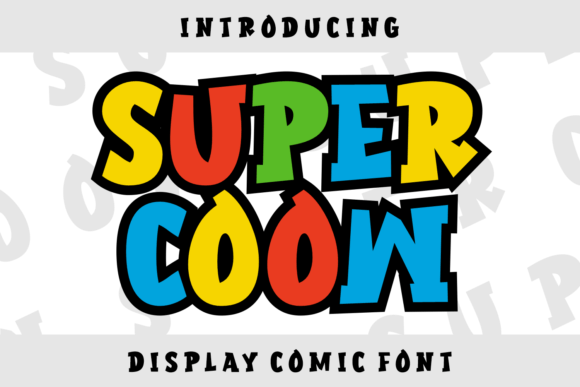 Super Coow: A Display Font That Brings Joy to Your Designs