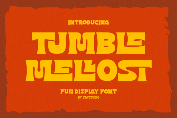 Tumble Mellost: A Playful Font for Joyful Designs