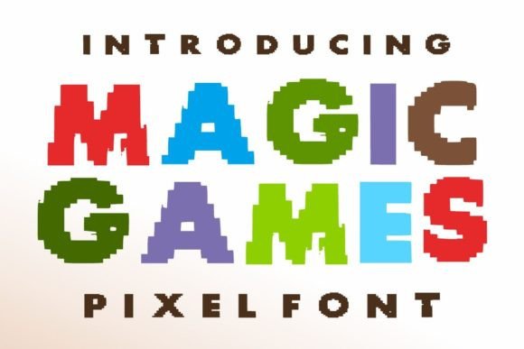 Why Magic Games is the Bold, Pixel-Perfect Font Your Brand Needs