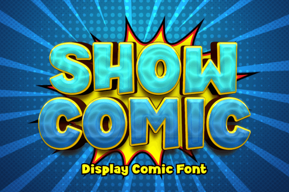 Why Show Comic Is the Playful Font Your Designs Are Missing